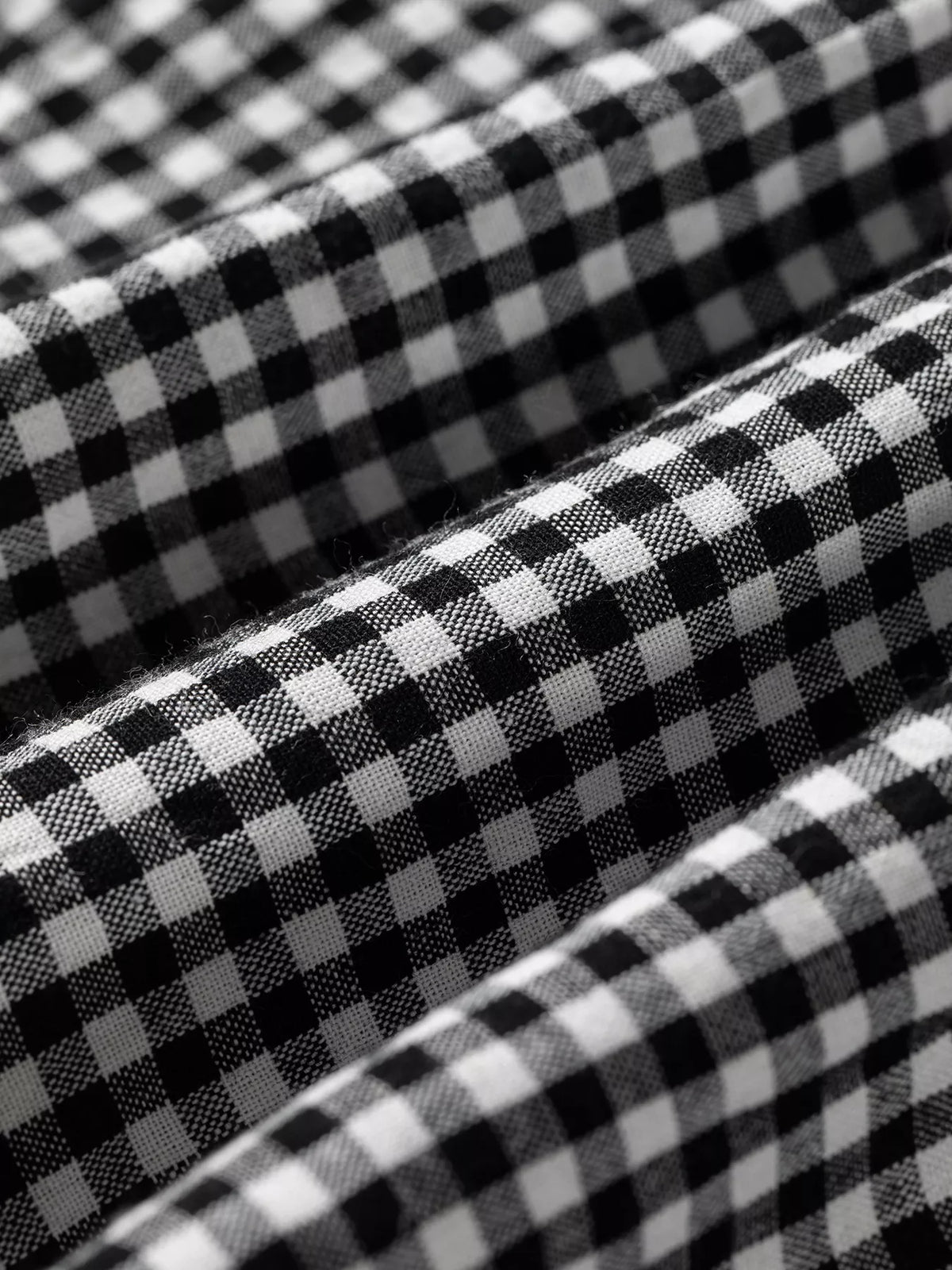 Women's Plaid Shirred Cuff Long Sleeve Blouse