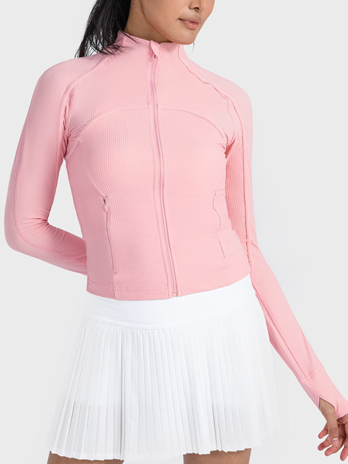 Millennia Zip Up Long Sleeve Sports Jacket