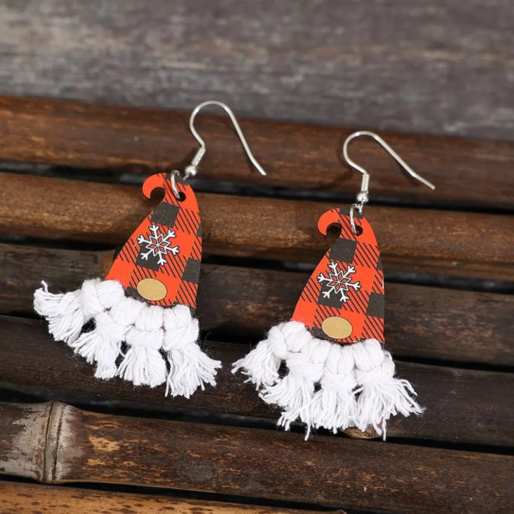 Xylem Pointed Hat Tassel Earrings – image 1 | Lilixa Trending Jewelry