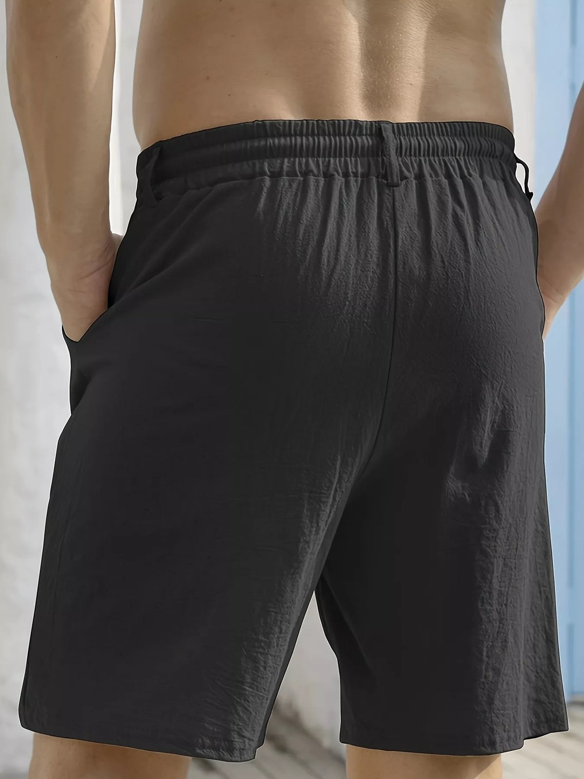 Men' Lightweight Drawstring Shorts Plus Size