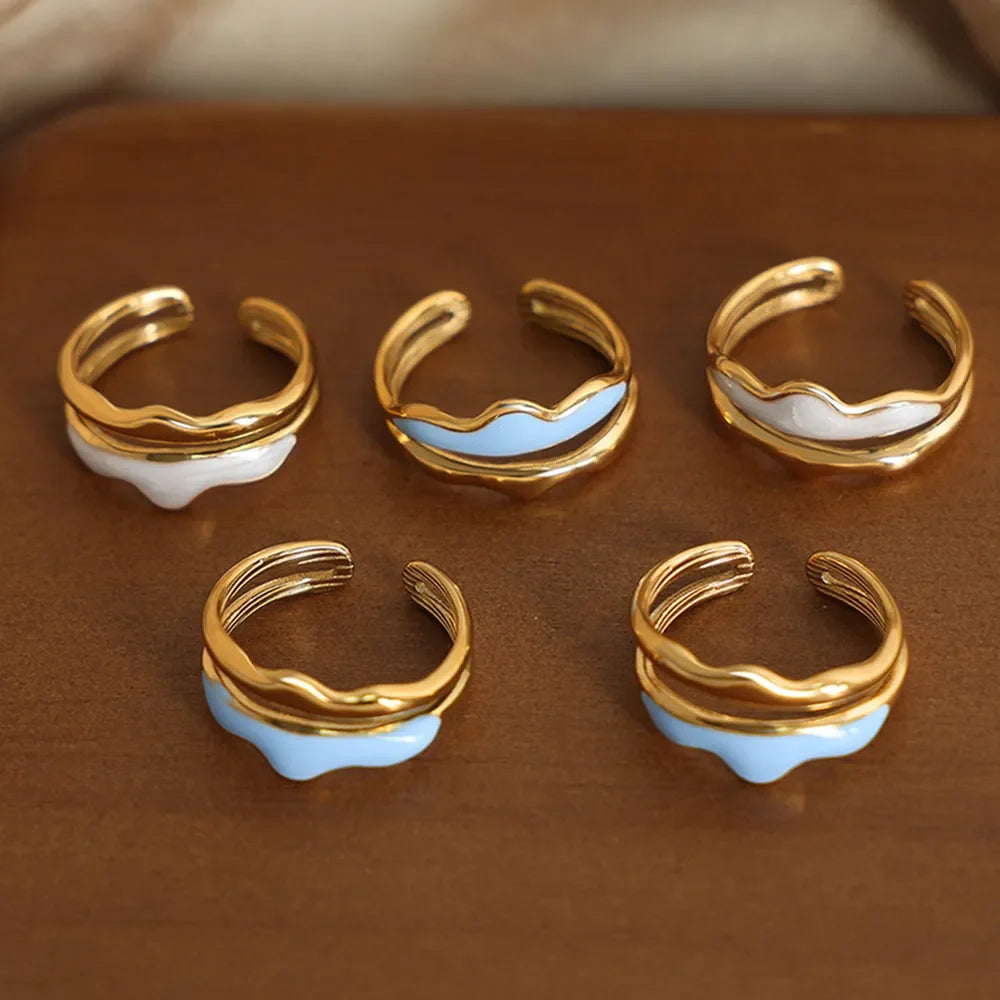 18K Gold-Plated Open Ring – image 4 | Lilixa Trending Jewelry