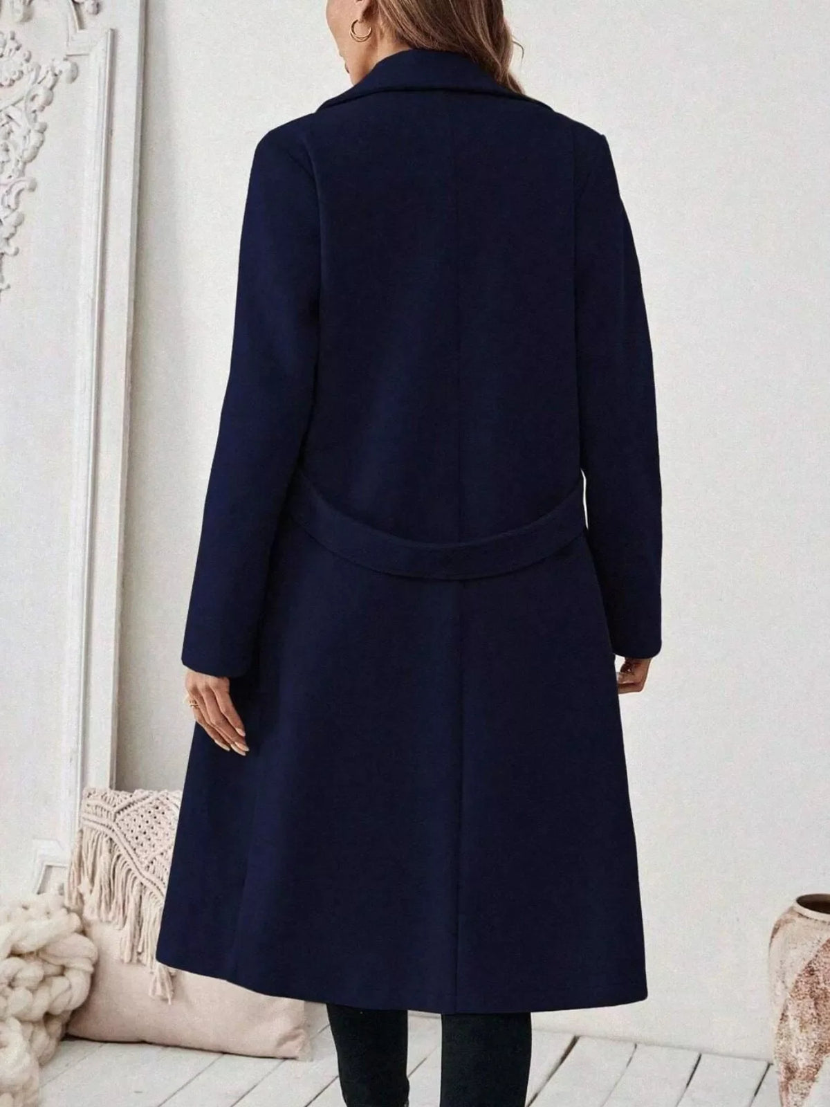 Single Button Longline Coat