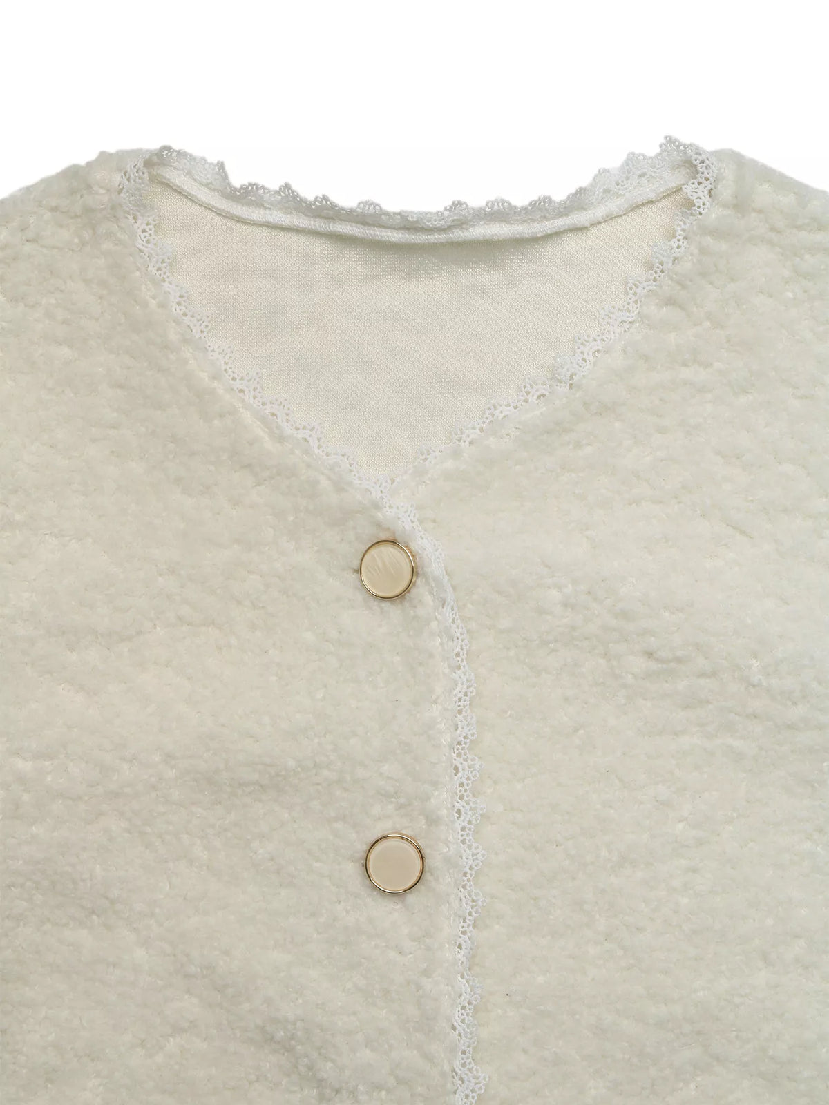 Lace Button Up Outerwear