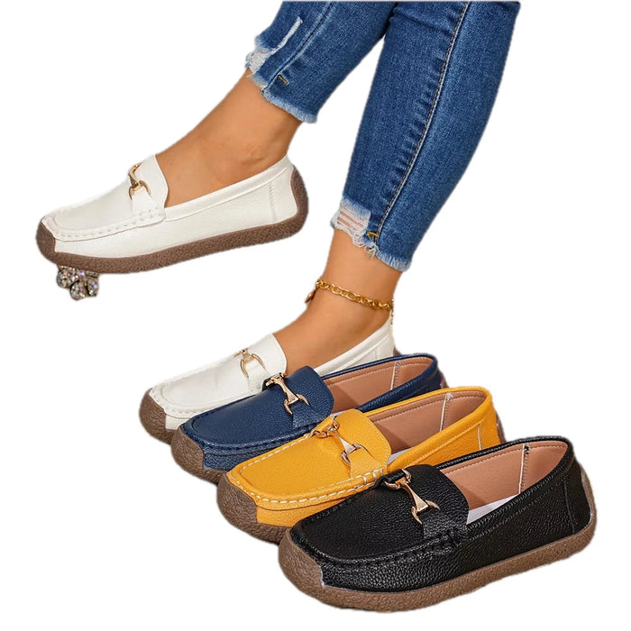 Women's Round Toe Slip-On Shoes