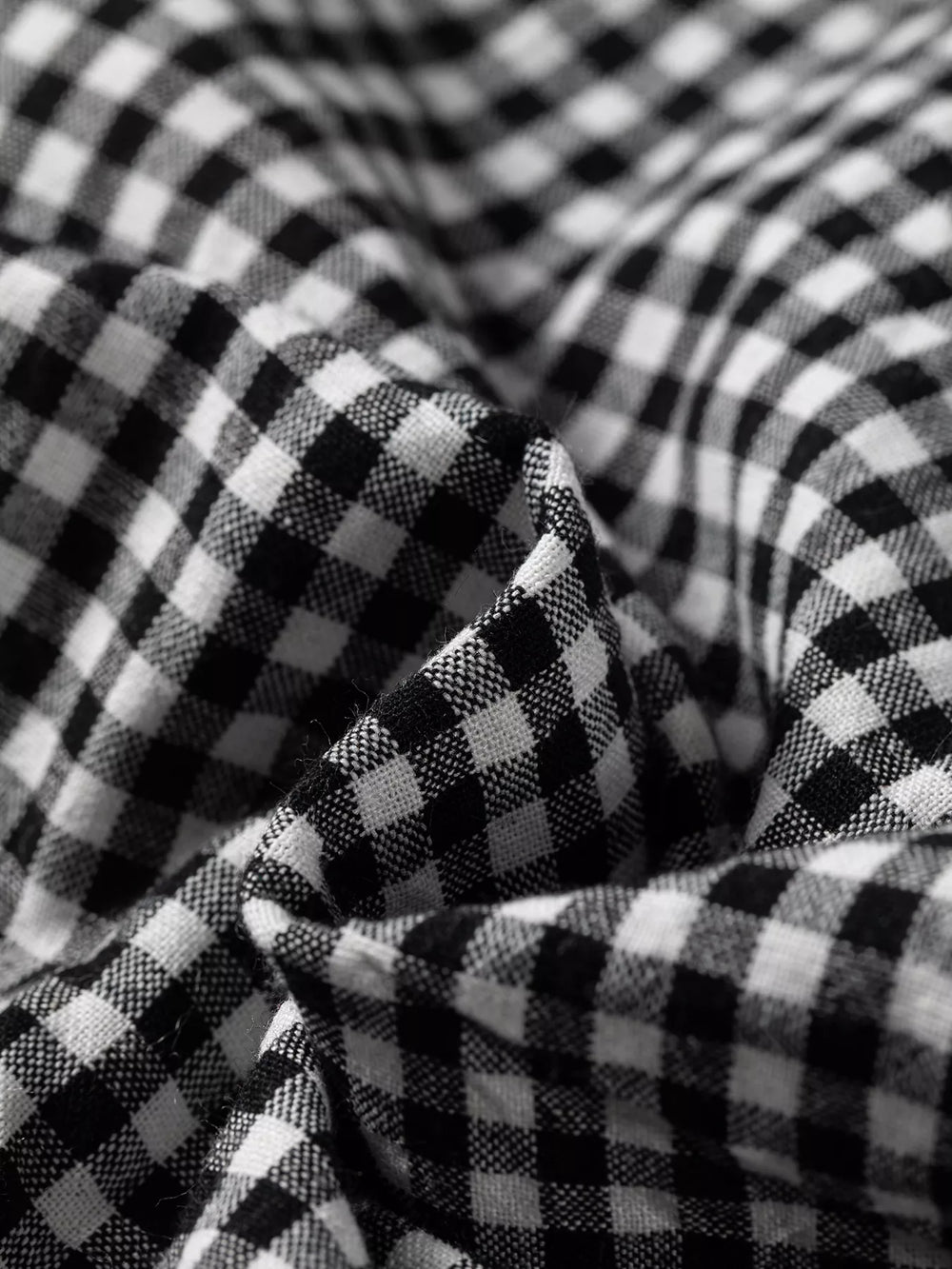 Women's Plaid Shirred Cuff Long Sleeve Blouse
