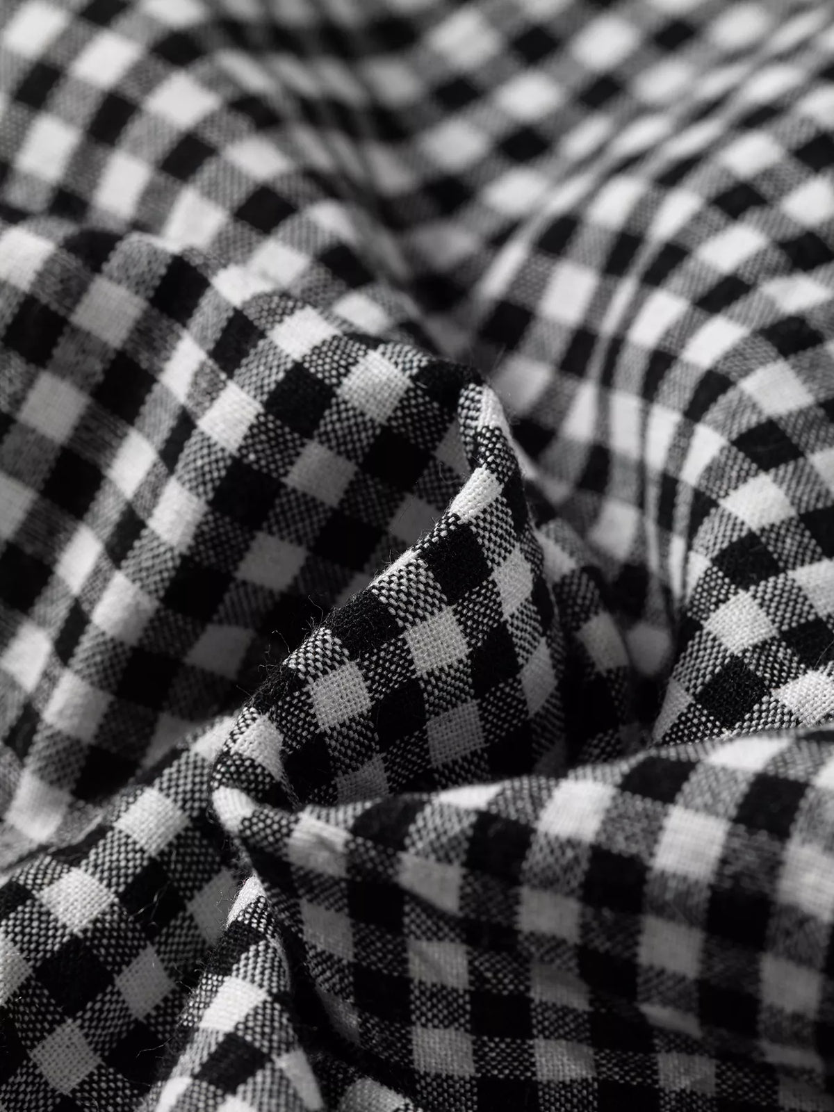 Women's Plaid Shirred Cuff Long Sleeve Blouse