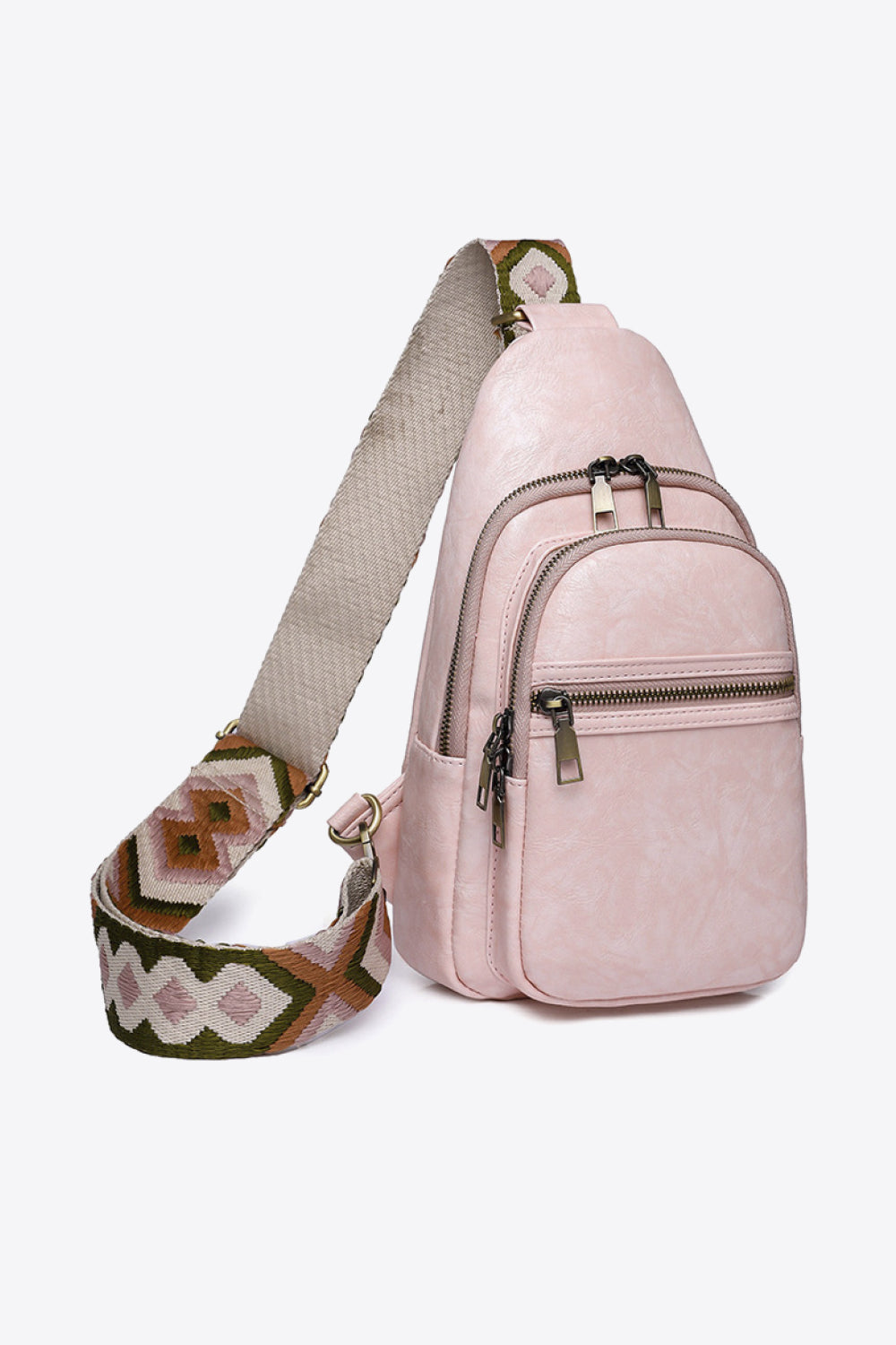 Adored It's Your Time Vegan Leather Sling Bag for Women
