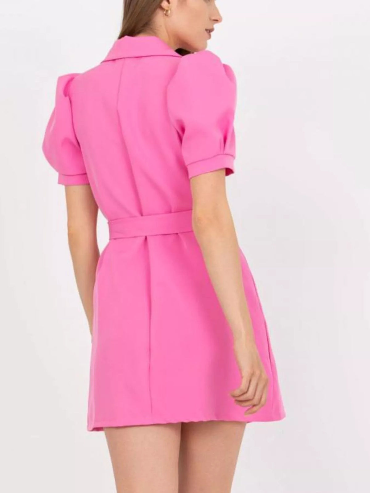 Blazer Tie Waist Mini Dress