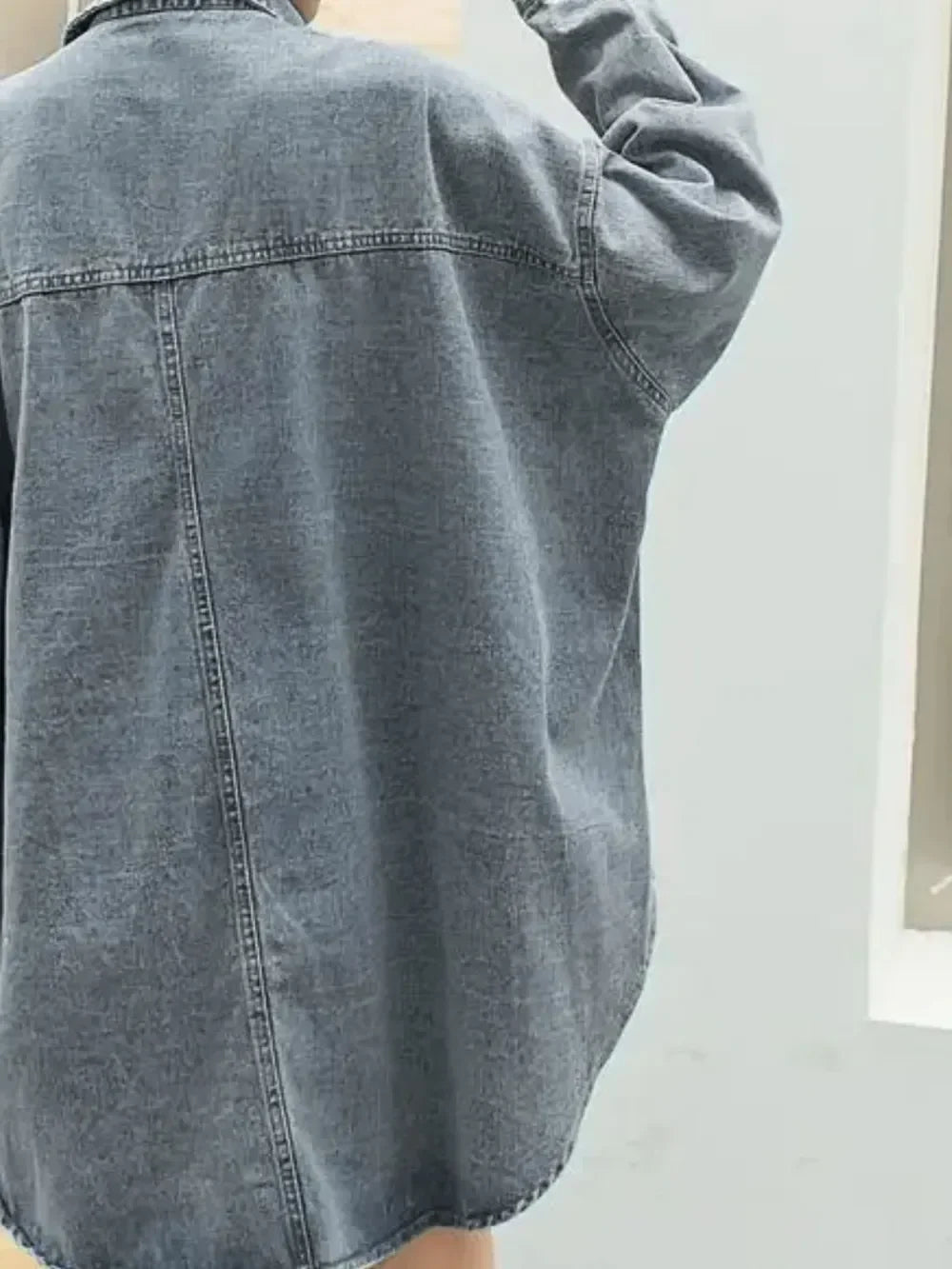 Embroidered Patch Denim Jacket