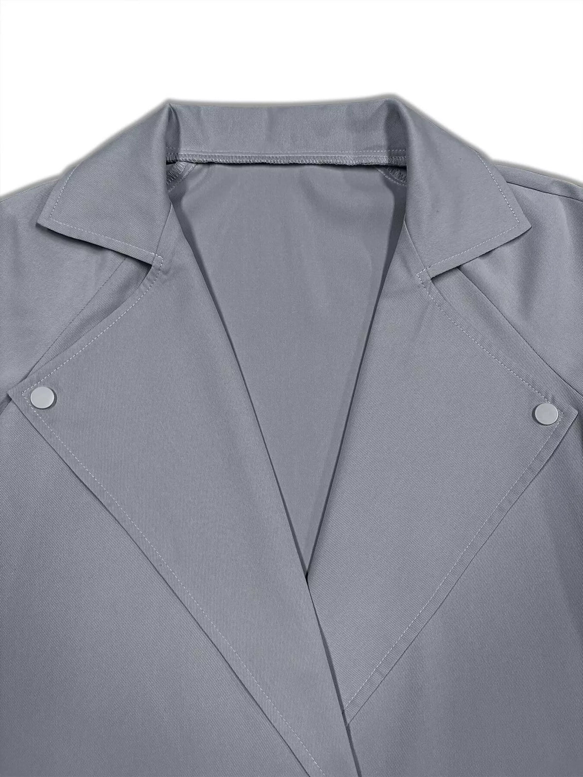 Lapel Longline Trench Coat