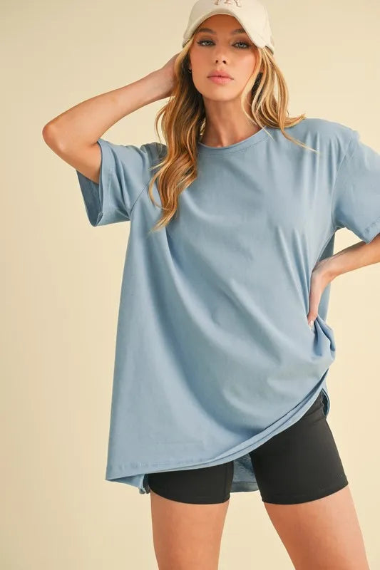 Aemi+Co Oversized Short Sleeve T-Shirt