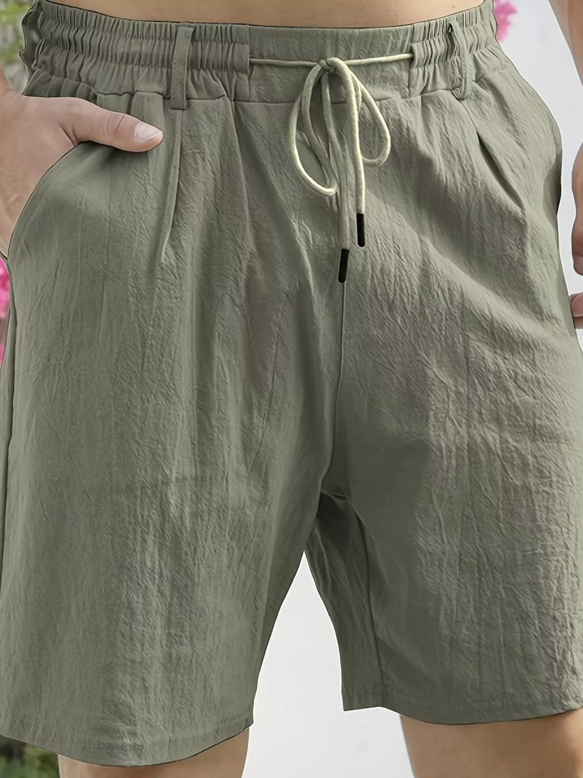 Men' Lightweight Drawstring Shorts Plus Size
