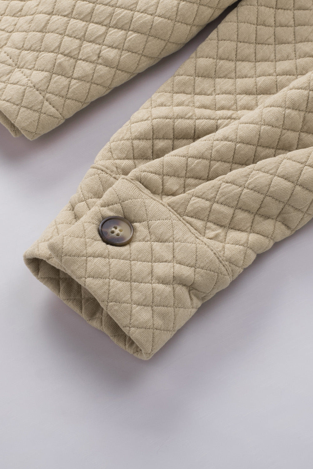 Button Down Collared Jacket for Women
