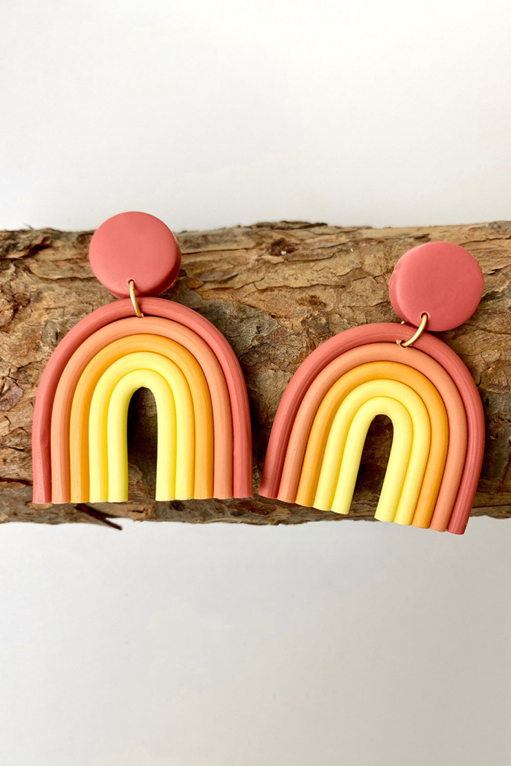 Rainbow Shape Dangle Earrings – image 1 | Lilixa Trending Jewelry