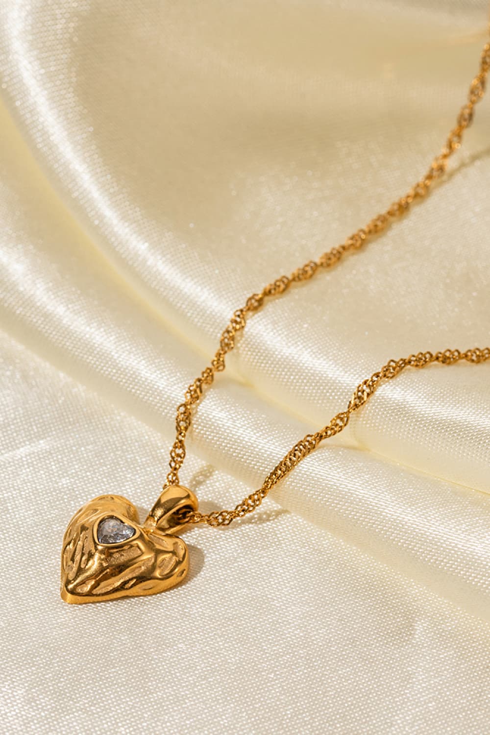 Heart Pendant Stainless Steel Necklace – image 2 | Lilixa Trending Jewelry
