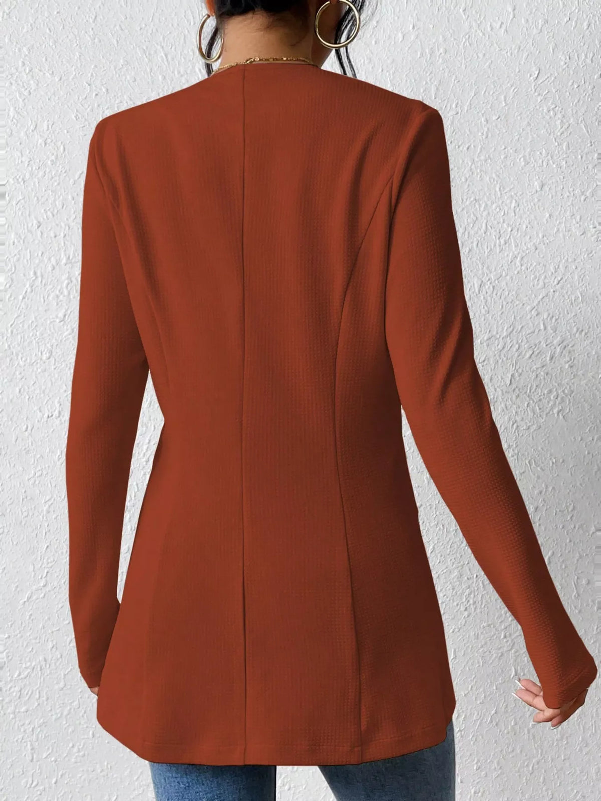 Princess Seams One Button Blazer