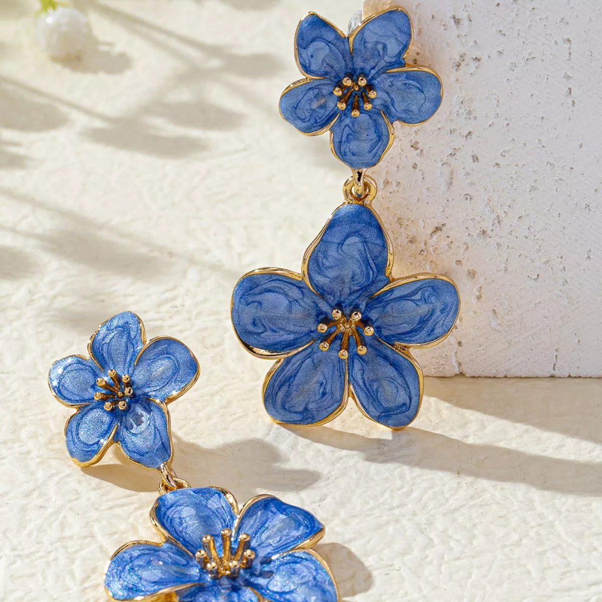 Flower Dangle Earrings – image 6 | Lilixa Trending Jewelry