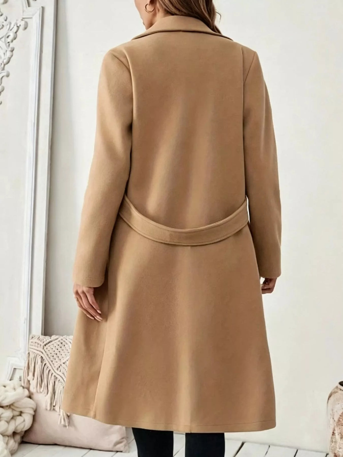 Single Button Longline Coat