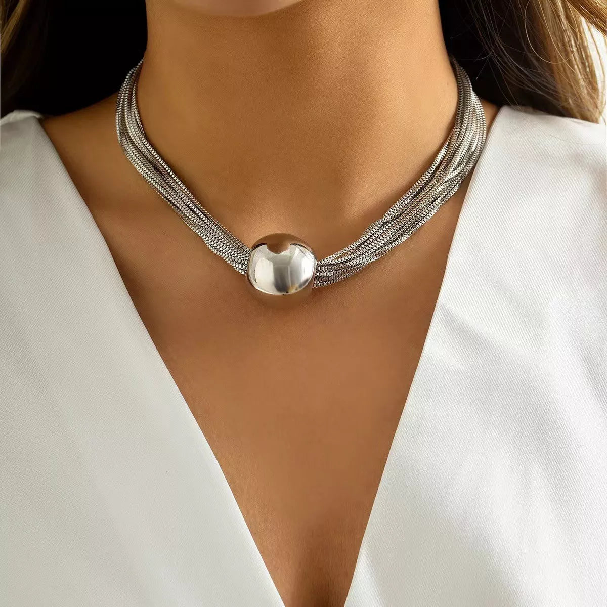 Multi Layered Adjustable Necklace – image 2 | Lilixa Trending Jewelry