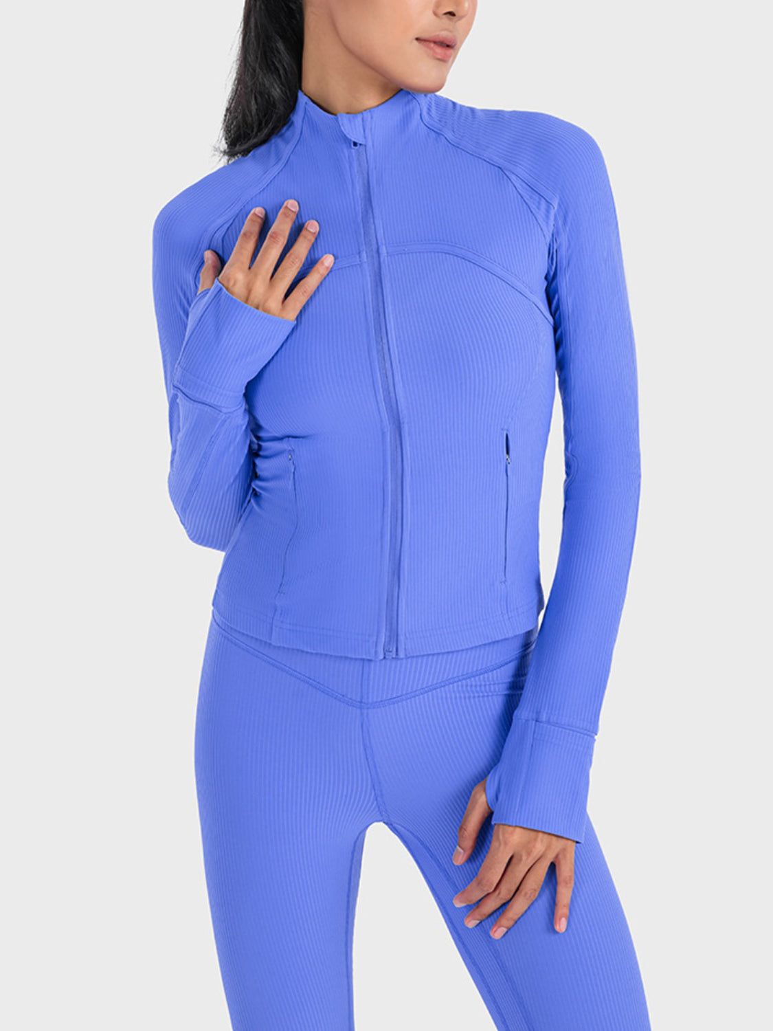 Millennia Zip Up Long Sleeve Sports Jacket