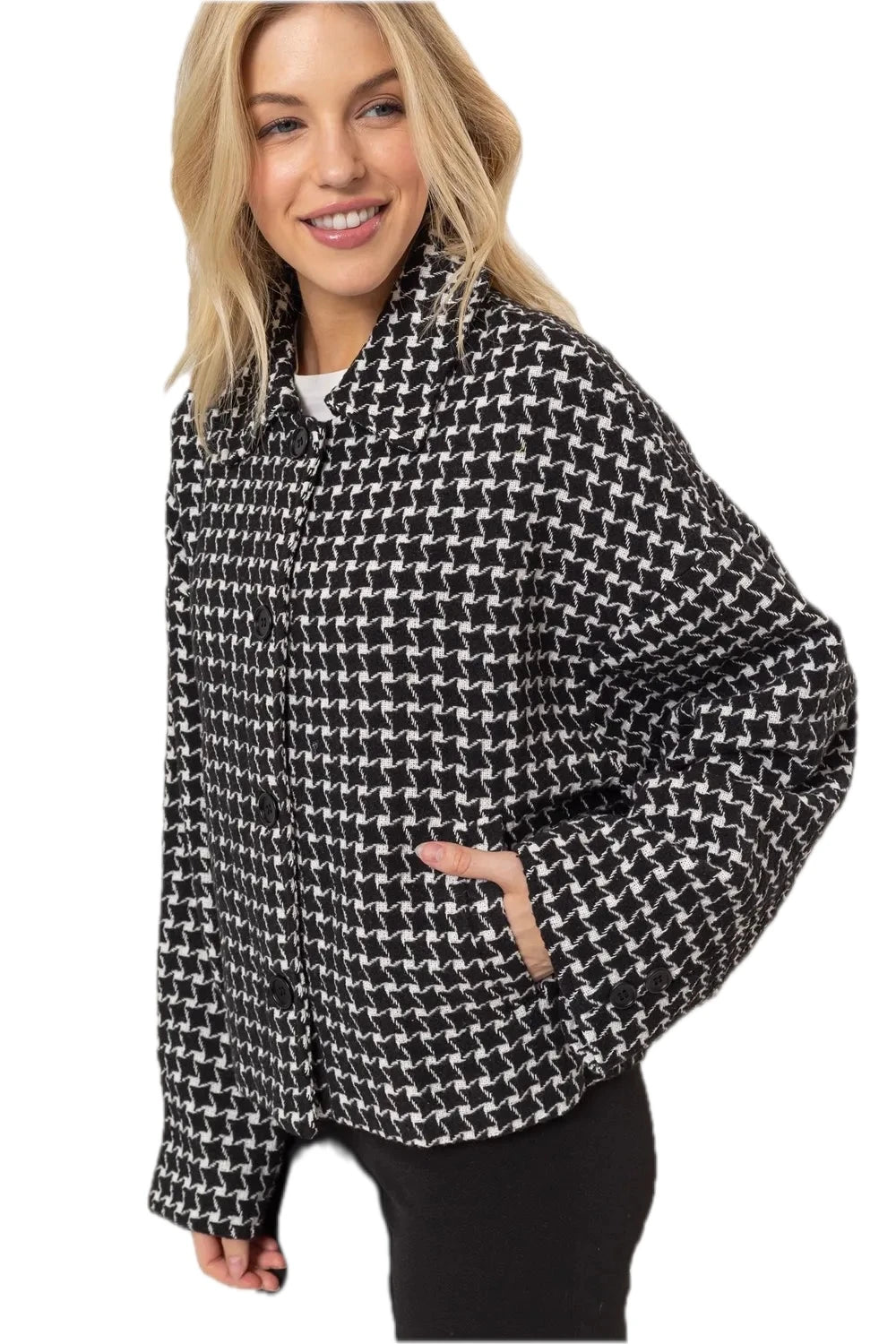 HYFVE Tweed Plaid Jacket