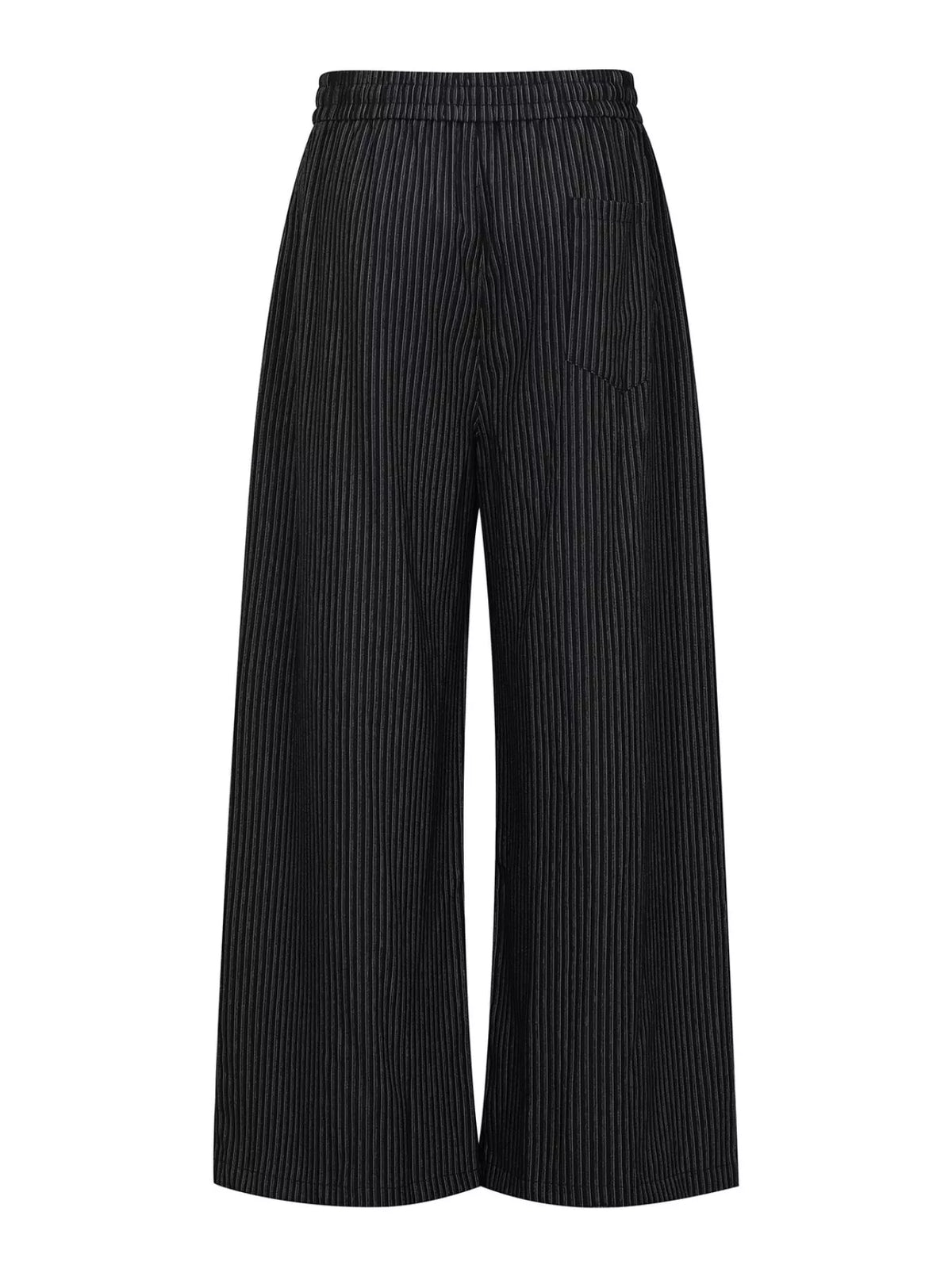 Men's Striped Wide Leg Drawstring Pants