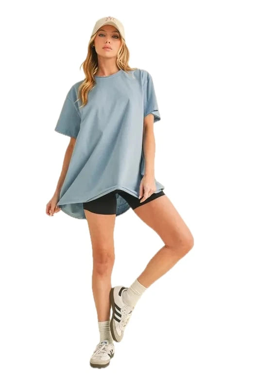 Aemi+Co Oversized Short Sleeve T-Shirt