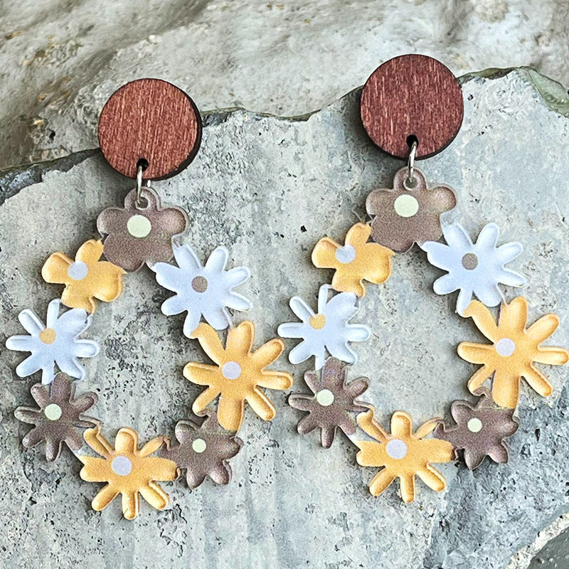 Floral Teardrop Earrings – image 4 | Lilixa Trending Jewelry