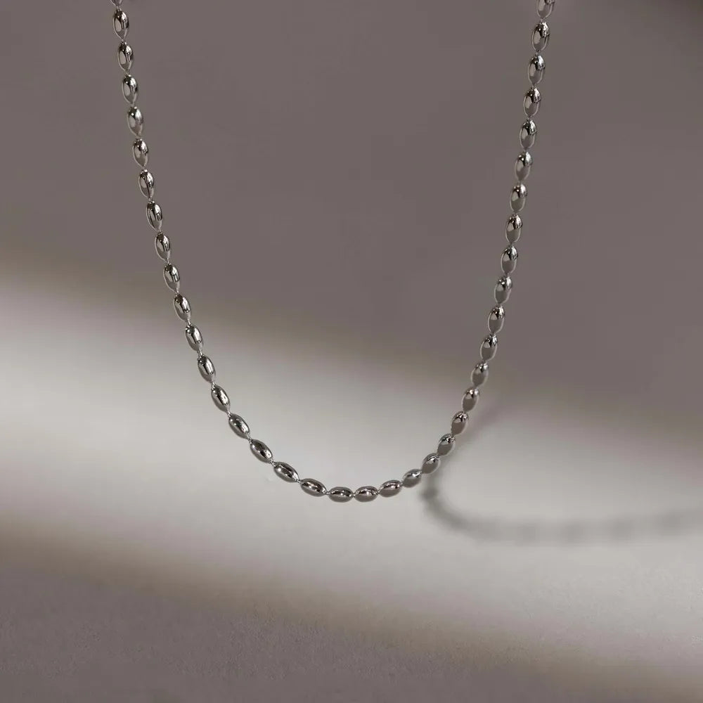Titanium Steel Beaded Necklace – image 9 | Lilixa Trending Jewelry