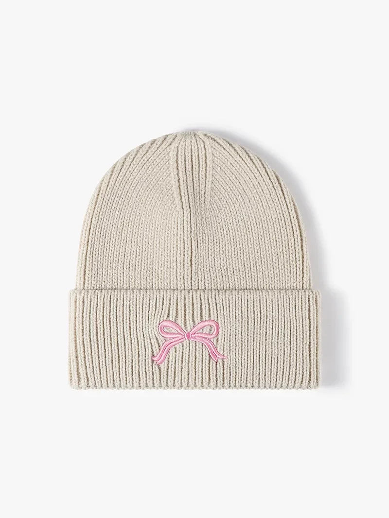 Bow Knit Hat