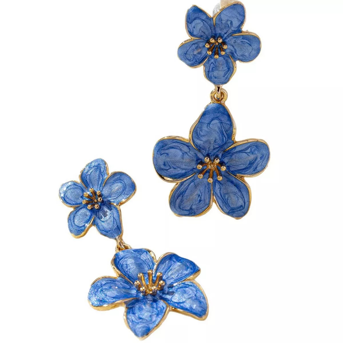 Flower Dangle Earrings – image 5 | Lilixa Trending Jewelry