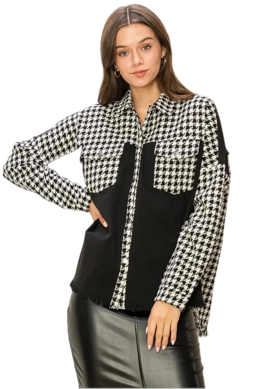 HYFVE Houndstooth Jacket