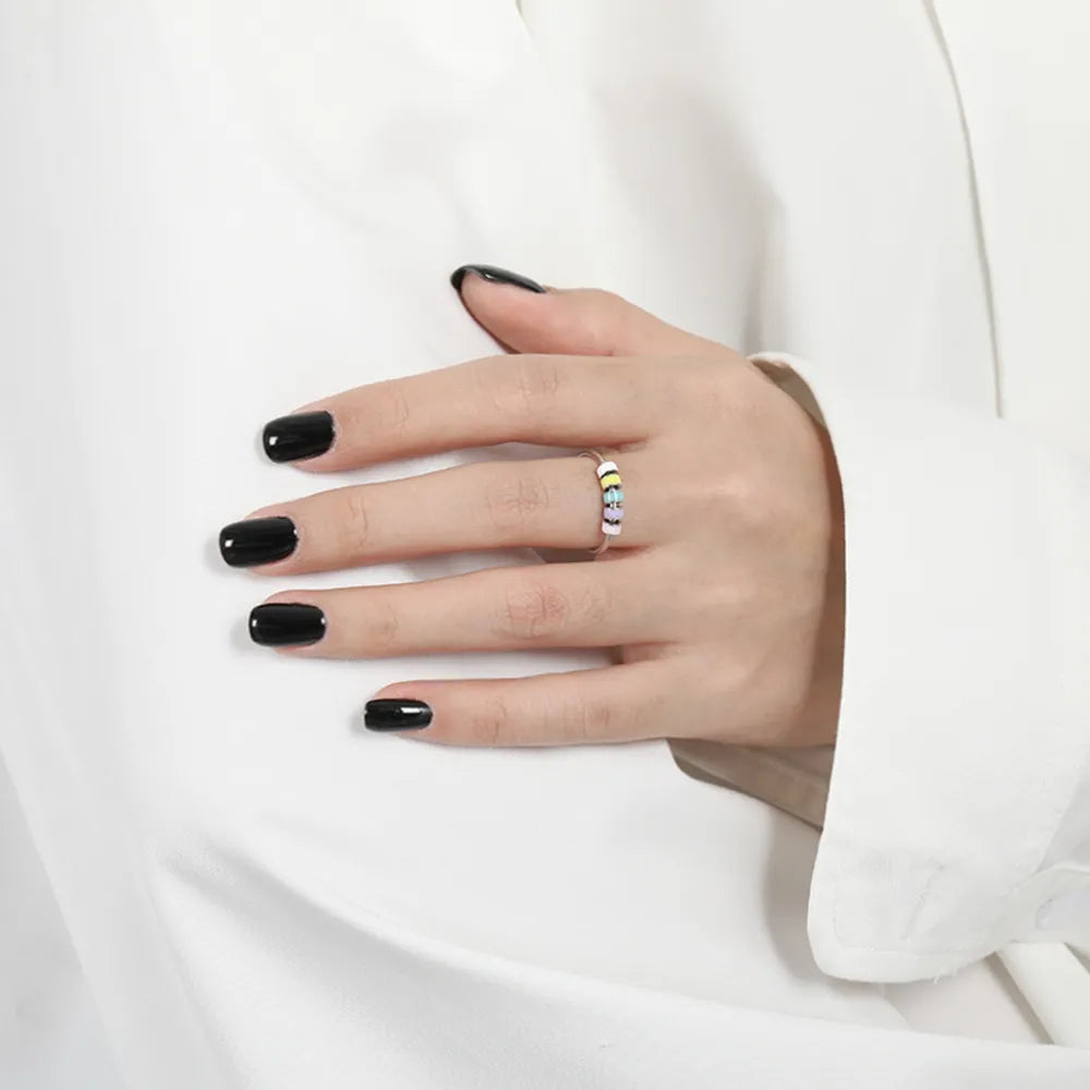 925 Sterling Silver Oil Drip Ring – image 5 | Lilixa Trending Jewelry