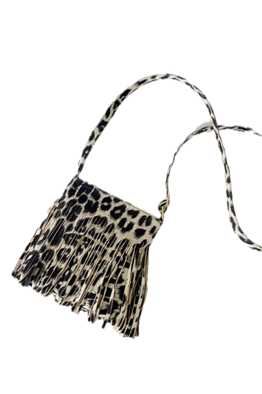 Adored Vegan Leather Crossbody Bag for Women with Fringe