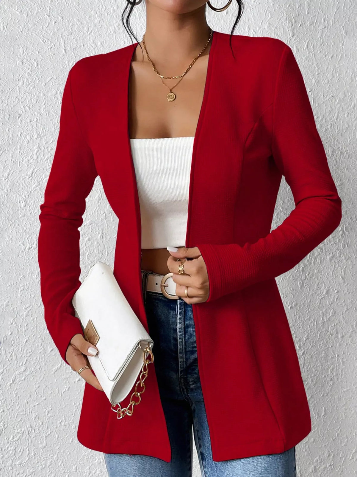 Princess Seams One Button Blazer
