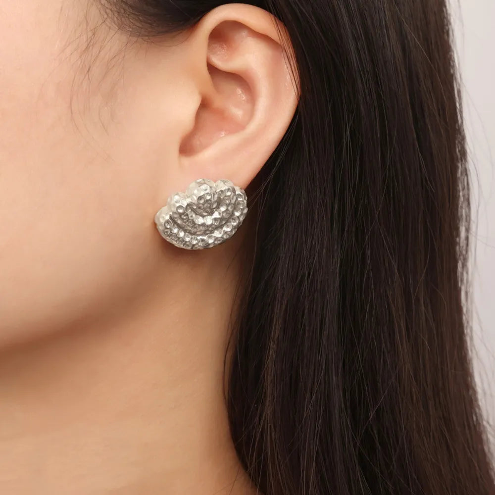 Titanium Steel Geometric Shape Earrings – image 6 | Lilixa Trending Jewelry