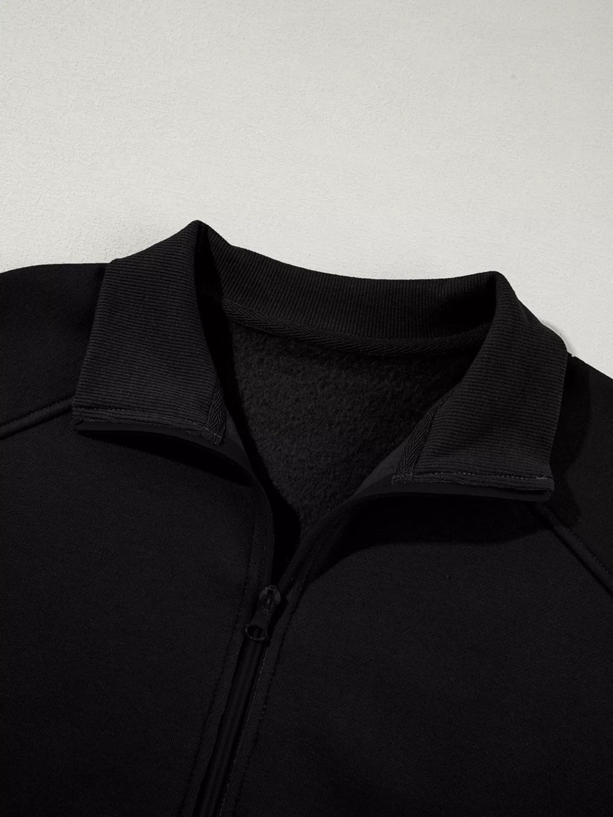 Zip Up Jacket and Pants Active Two-Piece Set
