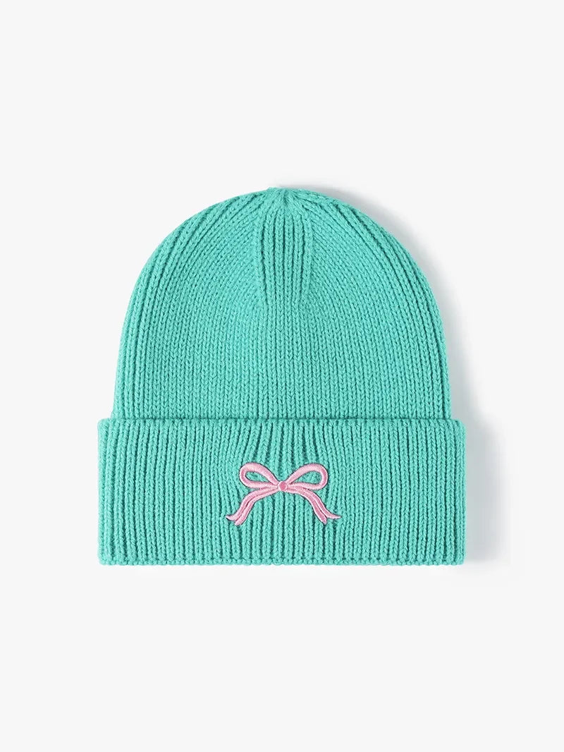 Bow Knit Hat
