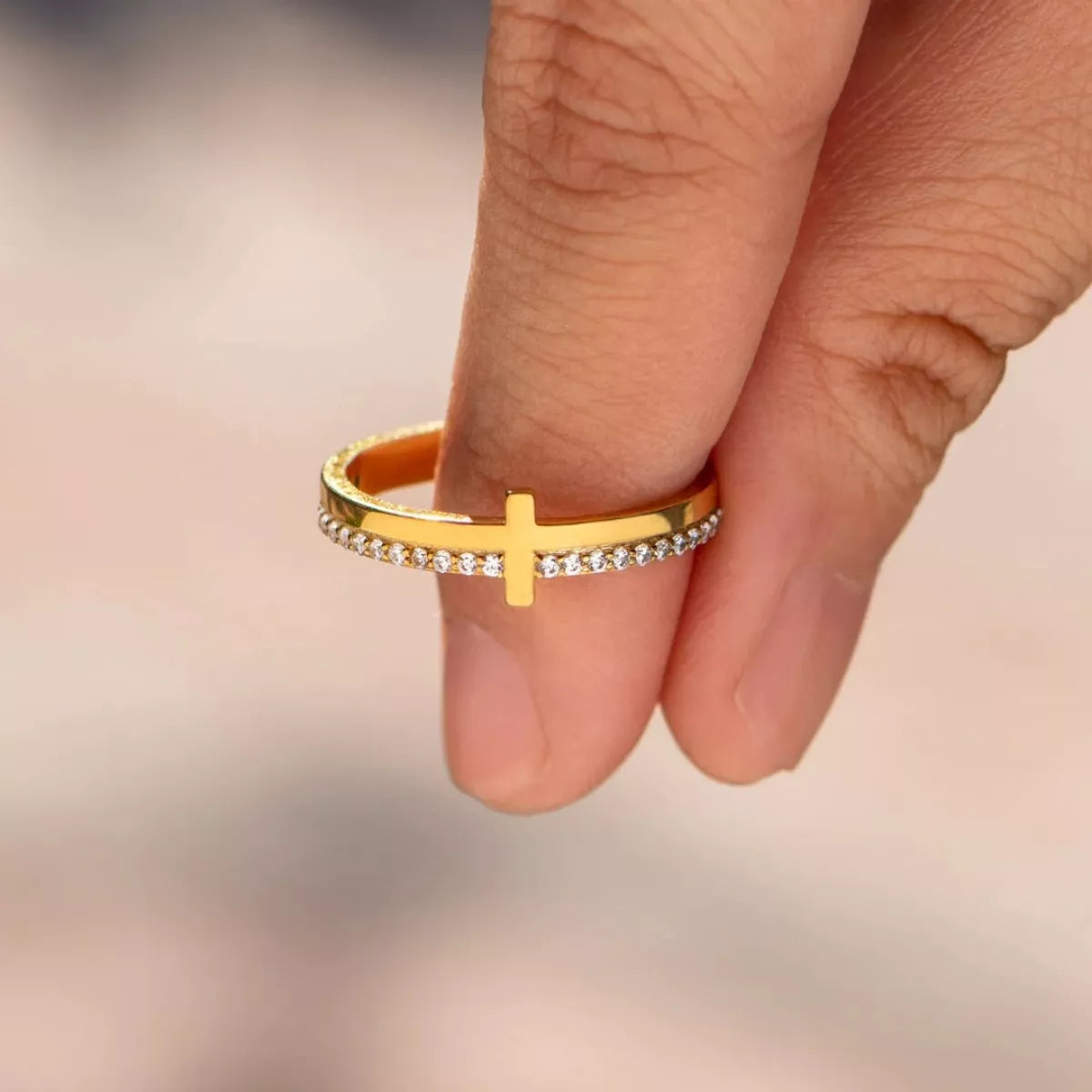 925 Sterling Silver Cross Ring – image 3 | Lilixa Trending Jewelry