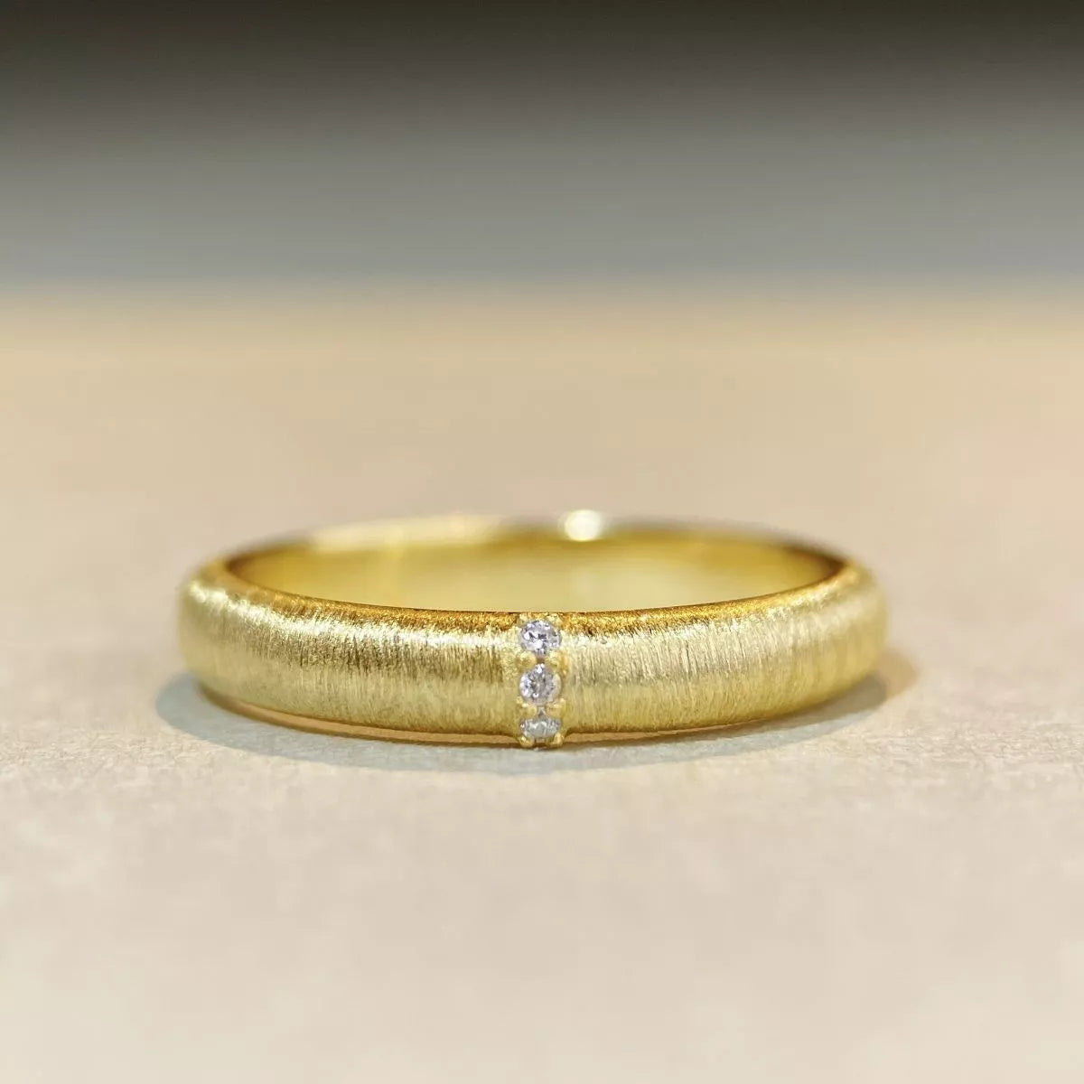 18K Gold-Plated 925 Sterling Silver Zircon Ring for Women