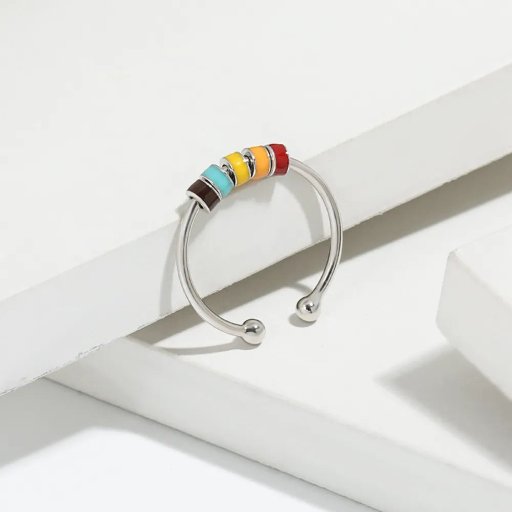 925 Sterling Silver Oil Drip Ring – image 6 | Lilixa Trending Jewelry
