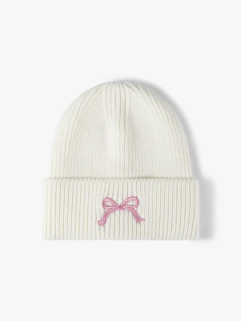 Bow Knit Hat