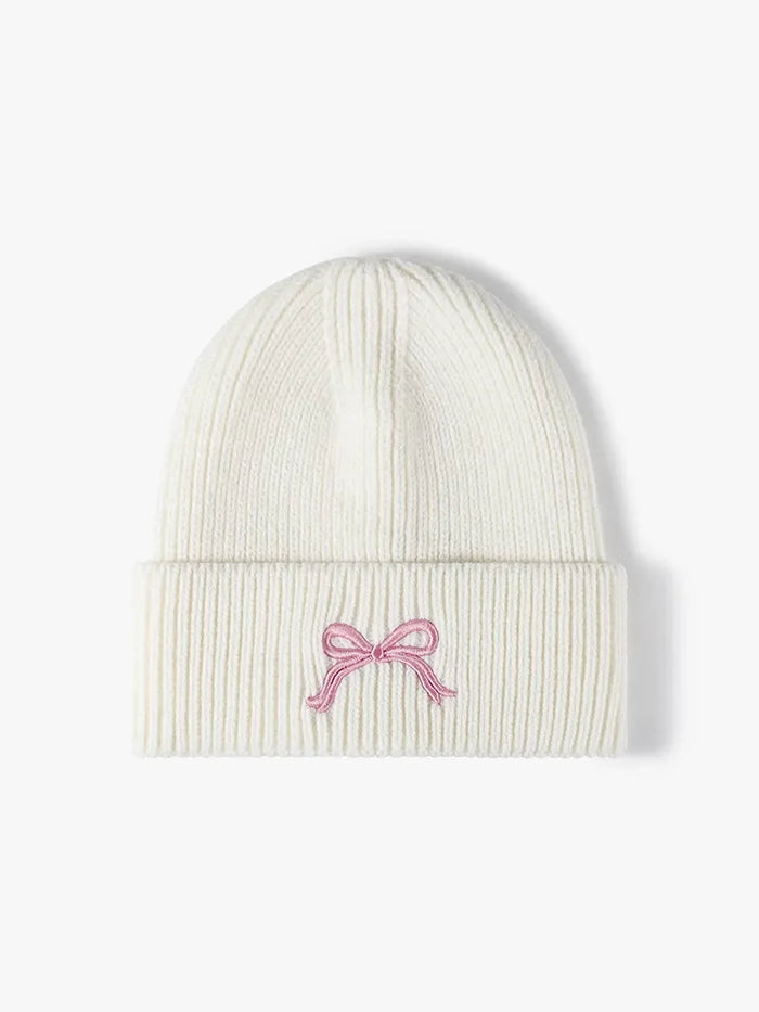 Bow Knit Hat