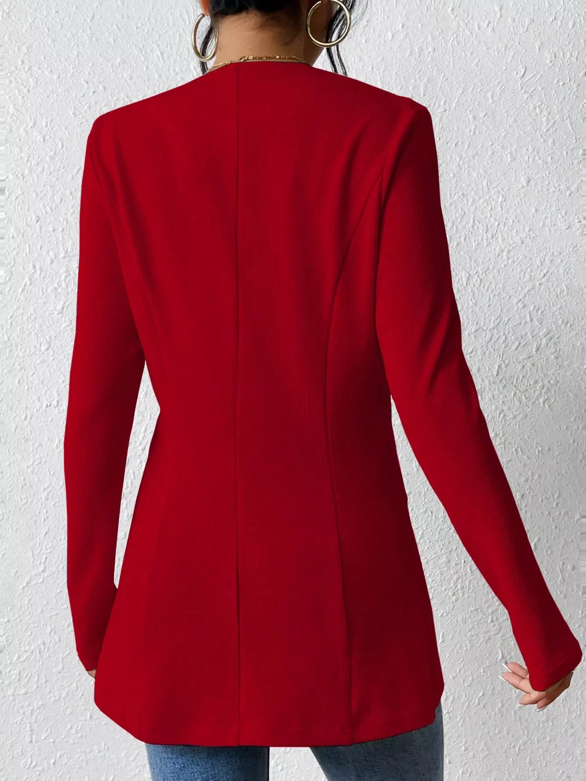 Princess Seams One Button Blazer