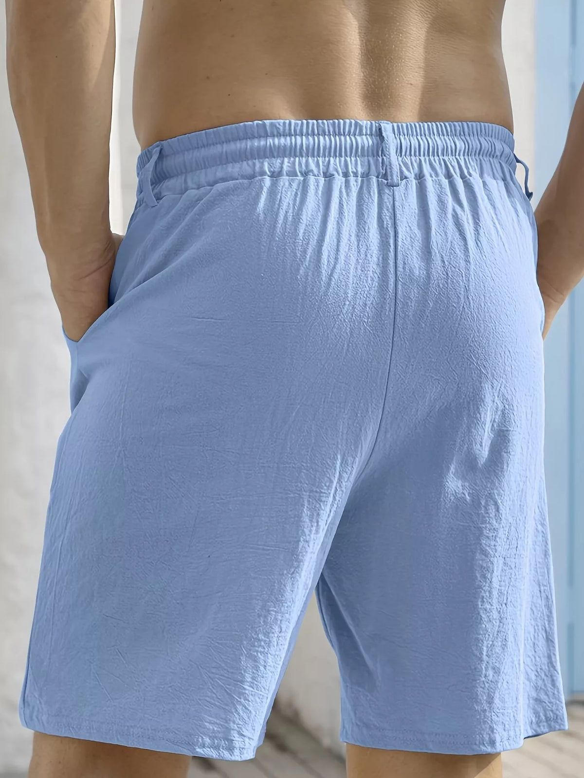 Men' Lightweight Drawstring Shorts Plus Size