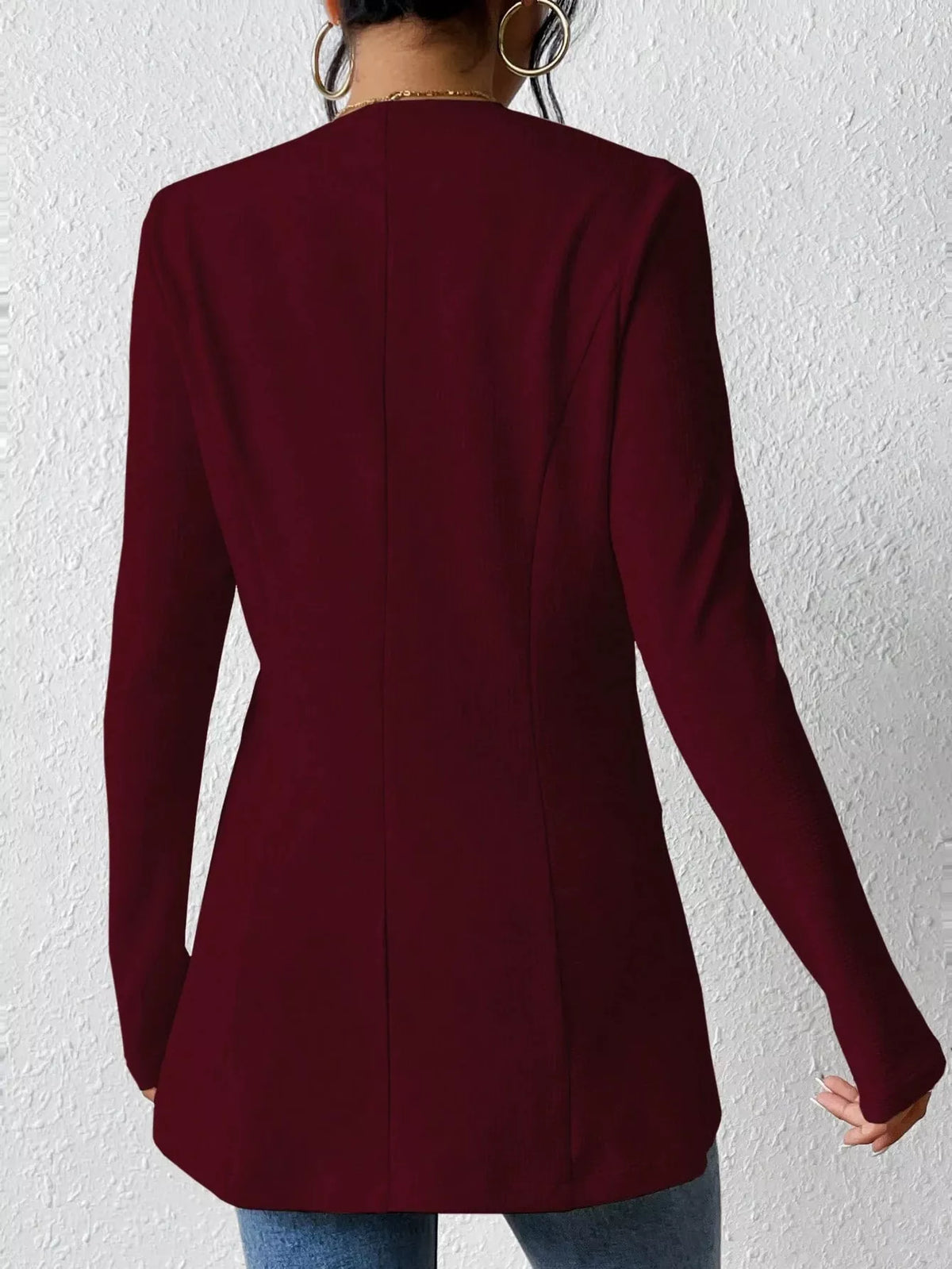 Princess Seams One Button Blazer