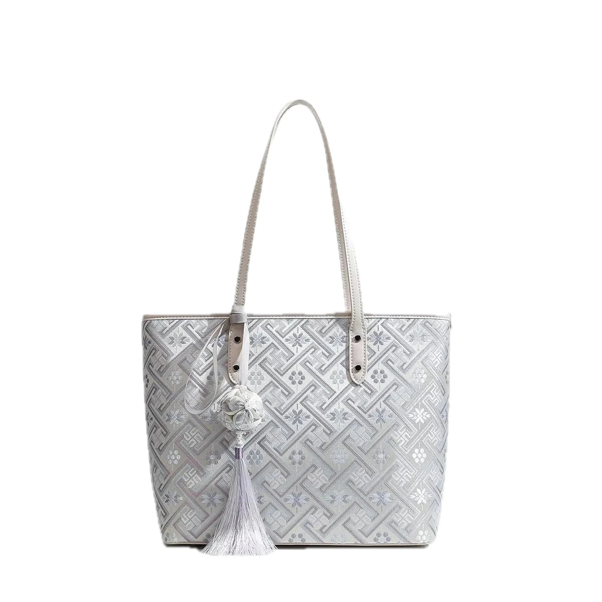 Geometric Pattern Tote Bag