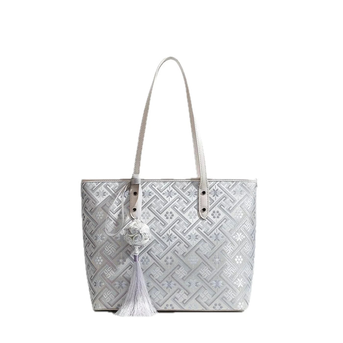 Geometric Pattern Tote Bag