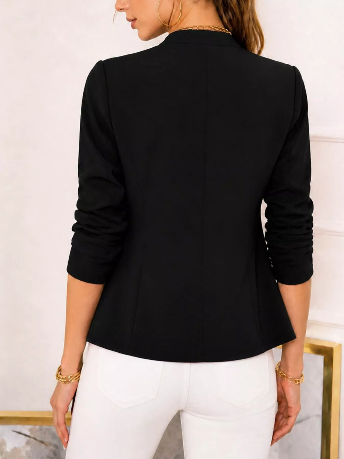 Open Front Blazer