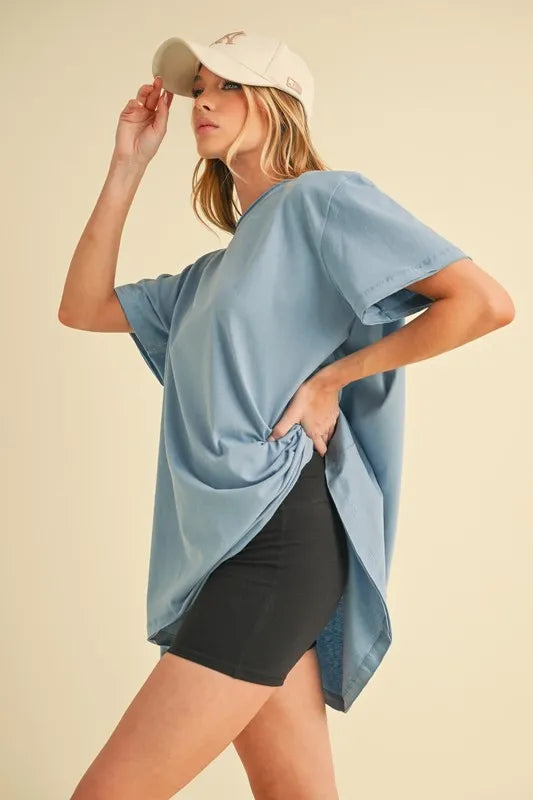 Aemi+Co Oversized Short Sleeve T-Shirt